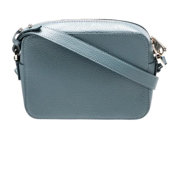 Aspinal of London Leather Crossbody Bag Blue - Picture 4 of 6